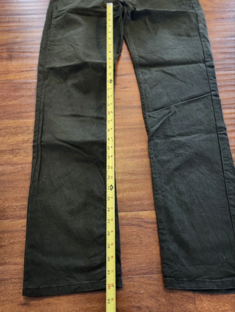Mens Levi Strauss Olive Green Not Perfect Color In Picture Jeans 32 X 34
